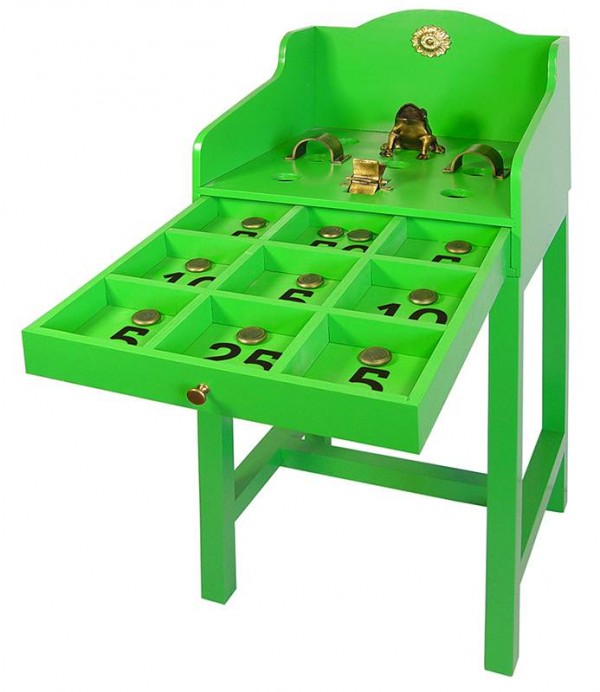 MESA JUEGO RANA MADERA