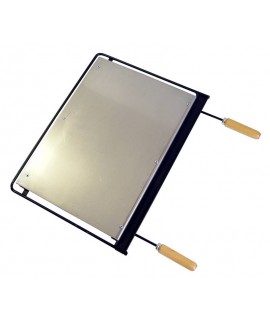 PLANCHA BARBACOA HIERRO 46,5X41 CMS.