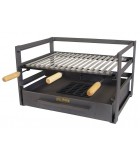 CAJÓN BARBACOA CON PARRILLA INOX 46X41X35 CMS