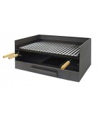 CAJÓN CON PARRILLA INOX 50X40X32 CMS.