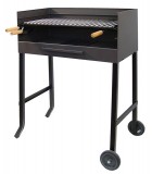 BARBACOA CON ELEVADOR + PARRILLA, SIN BANDEJAS 50X40X101