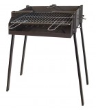 BARBACOA CUADRADA CON SOPORTE DE PAELLA 50X75 C